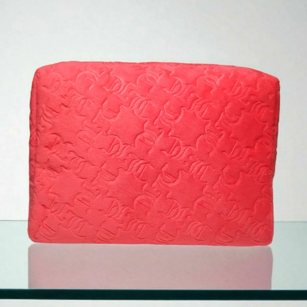 JUICY COUTURE VELOUR COSMETIC BAG - Picture 4 of 5
